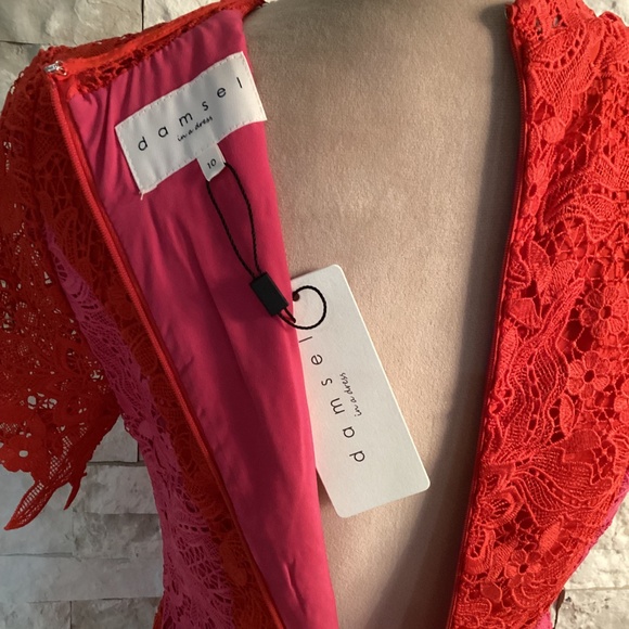 Damsel In A Dress Phase Eight Adona Lace Dress (NWT) - Picture 7 of 8